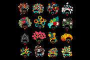 Set of 16 BHW prints, a Decorative Illustration by eka panova (Thumbnail 2 of 5)
