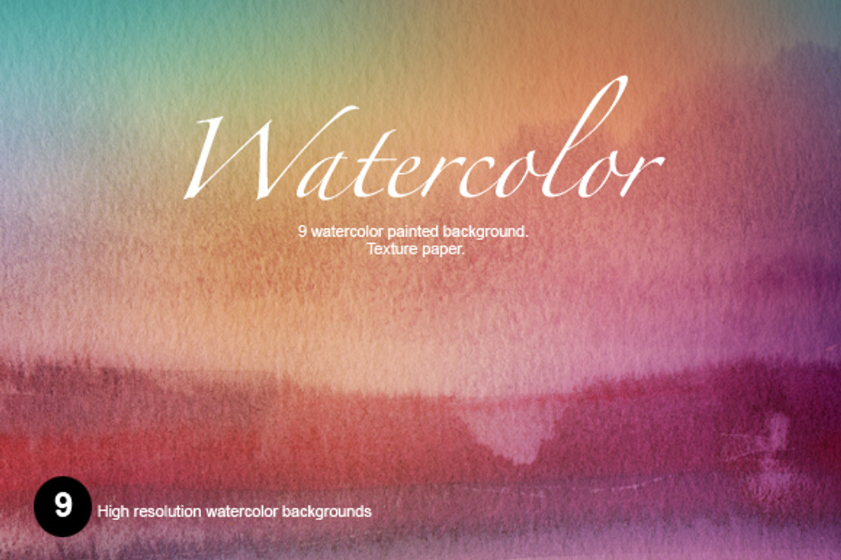 Collection of watercolor painting, a Texture Graphic by Liliia Rudchenko (Photo 2 of 5)
