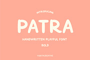 PATRA Playful Font, a Handwritten Font by Yukita Creative (Thumbnail 3 of 16)