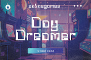 Digital Dreamer | 1980s CPU Font, a Sans Serif Font by HipFonts (Thumbnail 8 of 11)