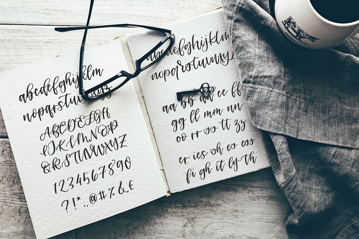 Oriole Script Font, a Script Font by The Pigeon Letters (Photo 10 of 14)