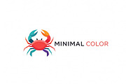 Minimal Colorful Crab, a Branding & Logo Template by Logocreative (Thumbnail 2 of 2)
