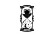 Celestial Sun Moon Hourglass Bundle, an Illustration by yasushie (Thumbnail 3 of 31)