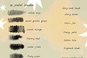 Ilustrarium brushes for procreate, a Brush Add-On by Eliza Moreno Illustration (Thumbnail 5 of 6)