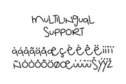 No Regrets Font, a Handwritten Font by Miss Tiina (Thumbnail 3 of 3)