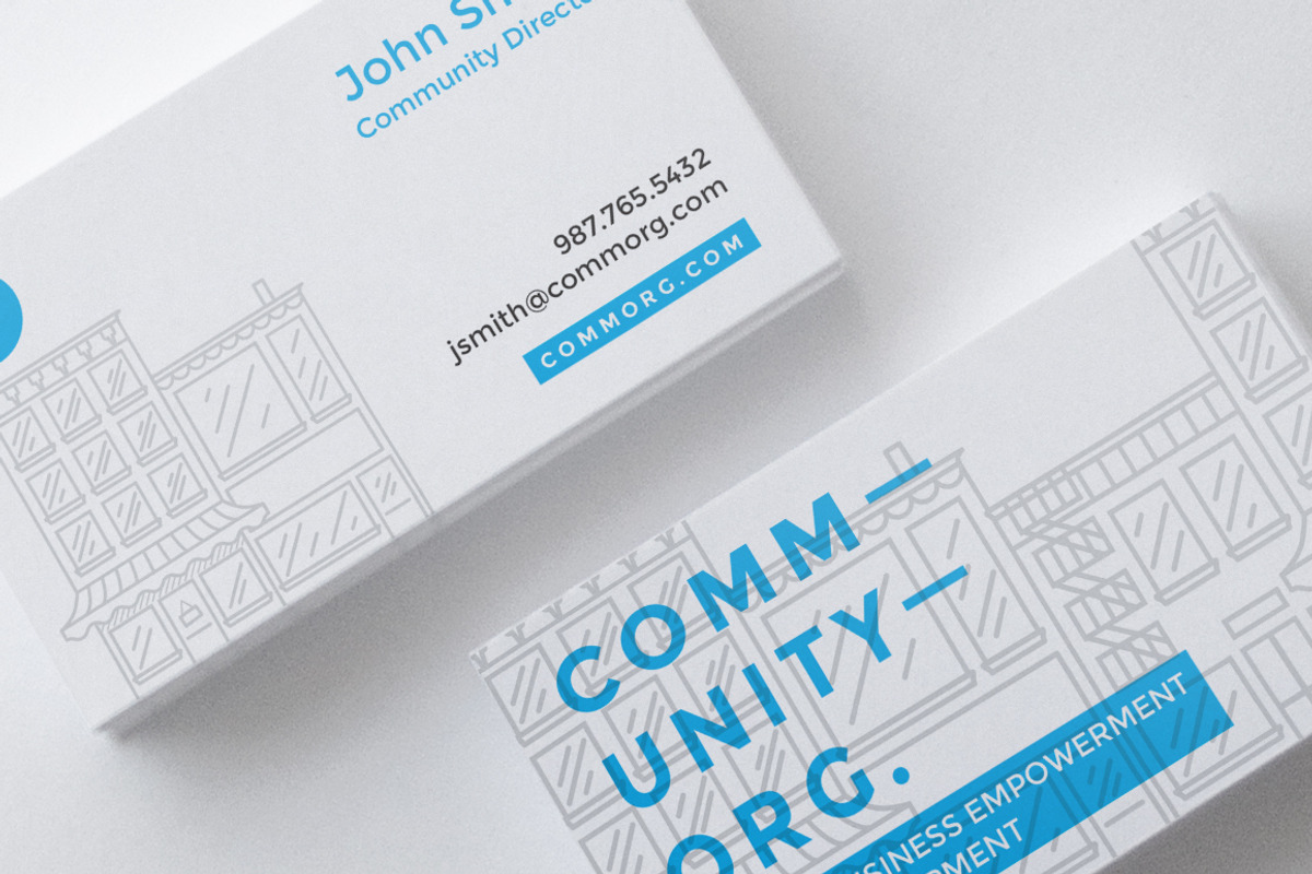 10 Minimal Bold Business Cards, a Business Card Template by Everyday Monster Creative (Photo 4 of 7)