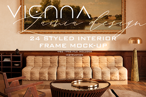 Vienna & Mockup Frame For Art