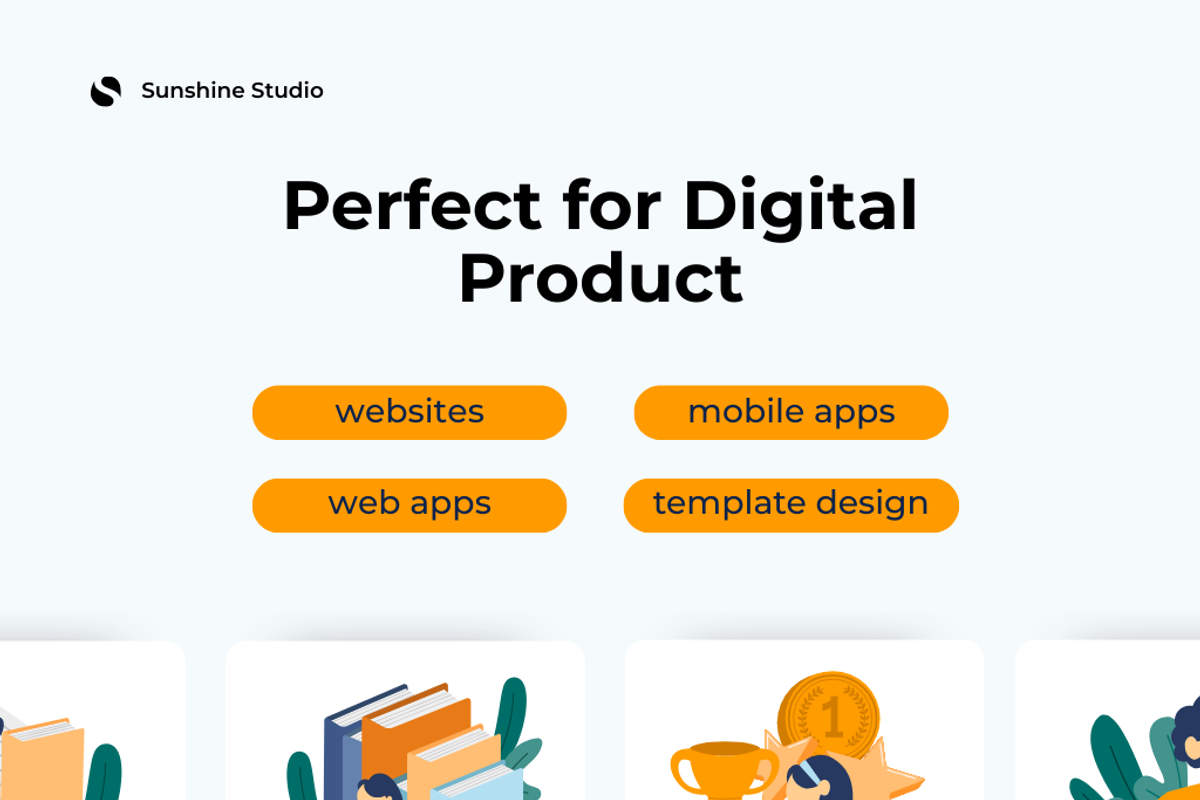 Education Illustration Pack, an UI Kit Template by Suntype | Sunshine Std (Photo 6 of 9)