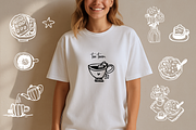 Hand Drawn Breakfast & Tea Clipart, a Decorative Illustration by Heartwarming Art (Thumbnail 2 of 10)
