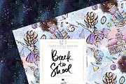 Back to School Teacher Patterns, a Pattern Graphic by KaramfilaS (Thumbnail 6 of 10)