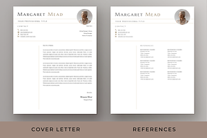 Modern Resume & Cover Letter - Word