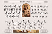 Dreamhour Typeface, a Blackletter Font by alit design (Thumbnail 13 of 20)