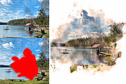Land Scape Photo To Painting Effect, an Action Add-On by MRI STUDIO (Thumbnail 16 of 18)