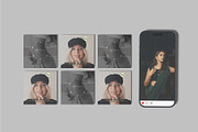 Social Media Post Mockup, an iPhone Mockup by lamorastudio (Thumbnail 7 of 11)