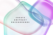 Retro Gradient bg's& Liquid Elements, an Object Graphic by CreativeFolks (Thumbnail 3 of 13)