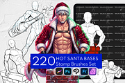 220 Hot Santa Bases, a Brush Add-On by Selentaori Studio (Thumbnail 1 of 12)