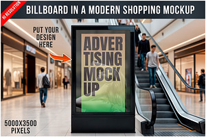 Billboard Mockup PSD, an Advertising Mockup by Bruno's Shop