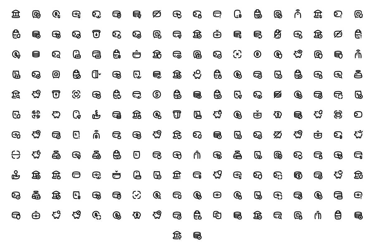 5 Style Set of 1000 Finance Icons, a Duotone Icon by Directico Design Kit (Photo 4 of 8)