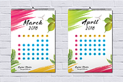 Calendar 2018, a Stationery Template by Jaisivakumar (Thumbnail 4 of 9)