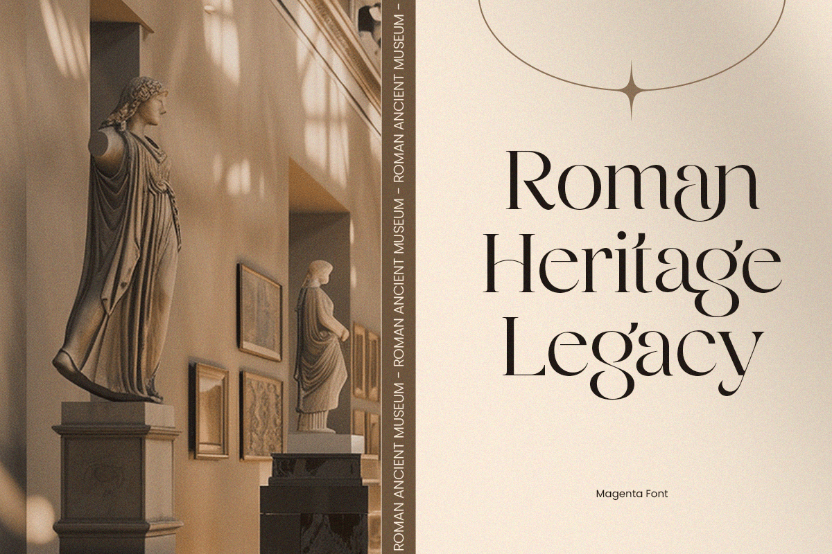 Unique Elegant Luxury Font - Magenta, a Serif Font by Sensatype (Photo 6 of 12)