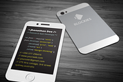 Developer Business Card (25% Off), a Business Card Template by Pentaclay (Thumbnail 5 of 6)