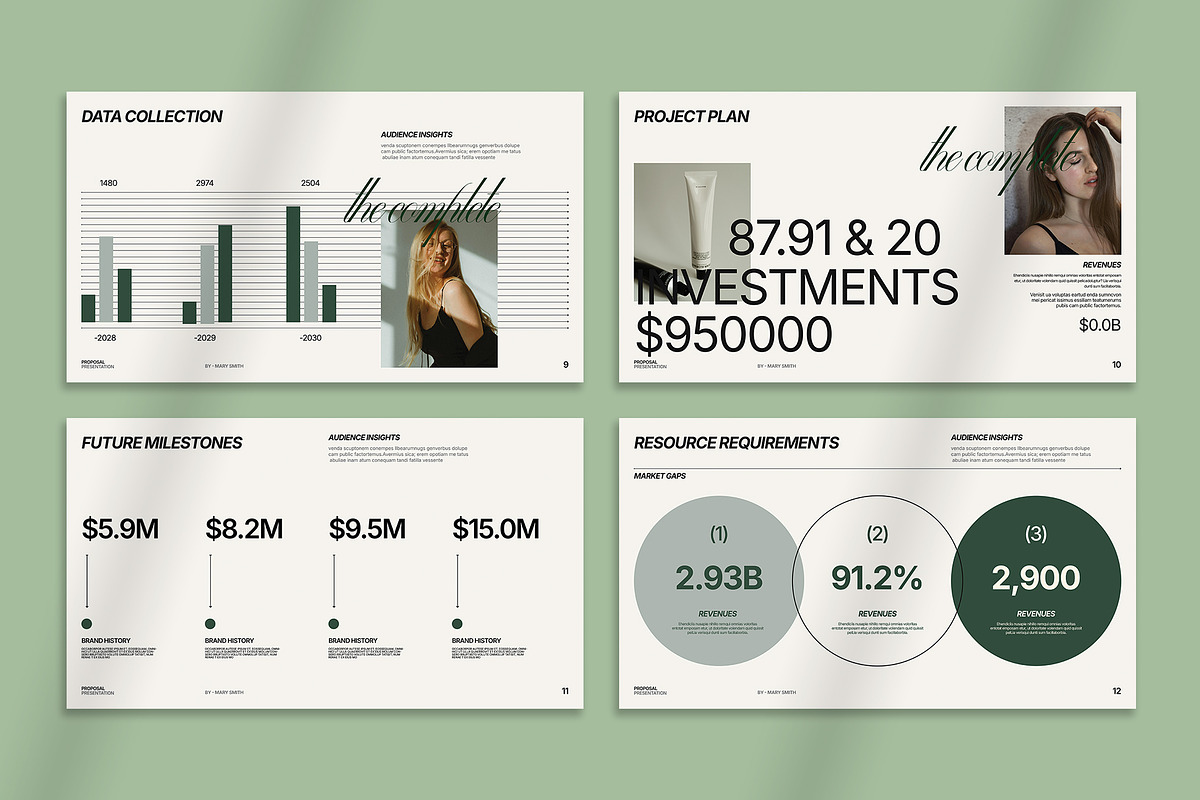 Project Proposal Presentation, a Presentation Template by Oriofix (Photo 8 of 11)