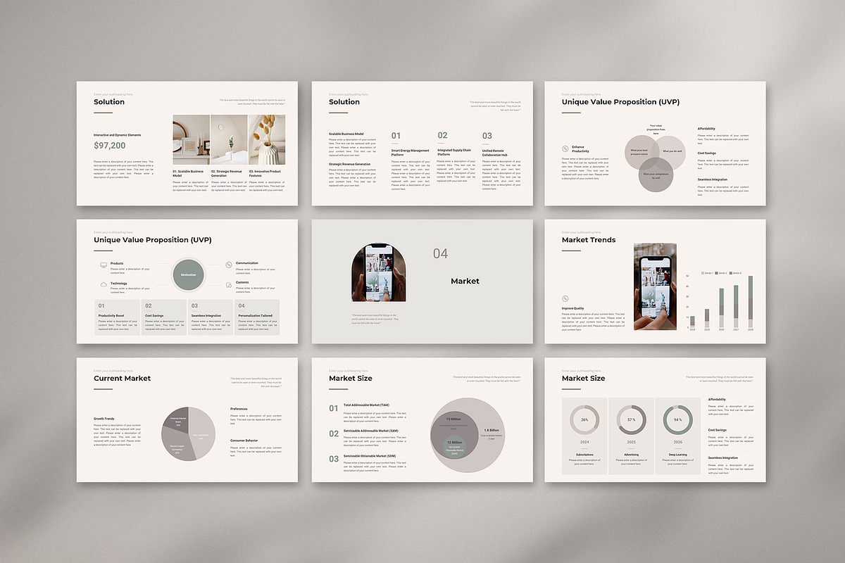 Canva Pitch Deck Presentation, a Presentation Template by CreativityForest (Photo 5 of 12)