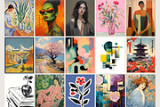 Eclectic Posters - Wall Art Gallery, a Graphic by SunnyAfternoons (Thumbnail 6 of 11)