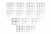 Minimalist Frame Mockup Bundle Set, a Print Template by VNmockup (Thumbnail 14 of 16)