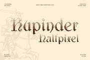CS Rupinder Halfpixel, a Serif Font by Craft Supply Co. (Thumbnail 1 of 8)
