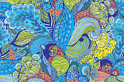 Seamless tropical pattern., a Pattern Graphic by Olgaart (Thumbnail 5 of 5)