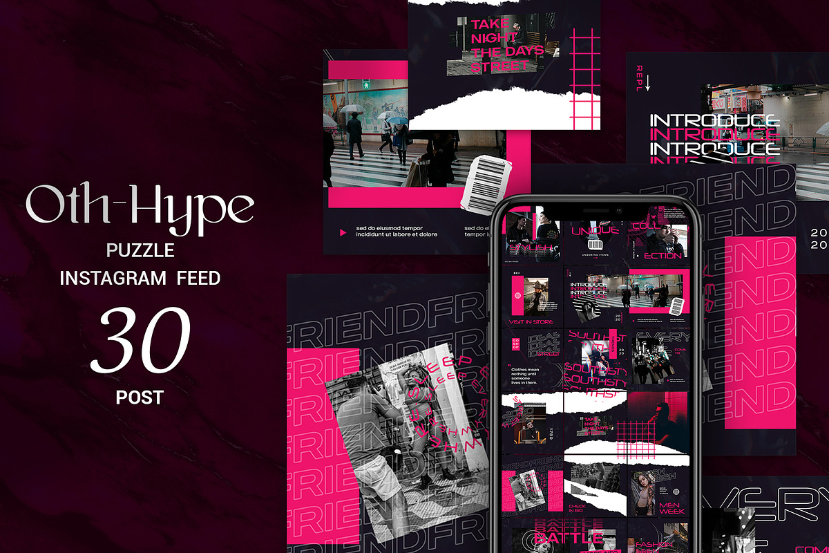 Bundle Streetwear Instagram Vol1, a Social Media Template by Azruca (Photo 15 of 22)