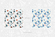 Space Seamless Patterns and Cliparts, a Pattern Graphic by AllNikArt (Thumbnail 6 of 8)