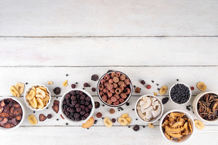 Freeze dried fruit berry