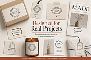 24 Imperfect Hand-Drawn Brand Seals, an Object Graphic by Designs24hr (Thumbnail 8 of 9)