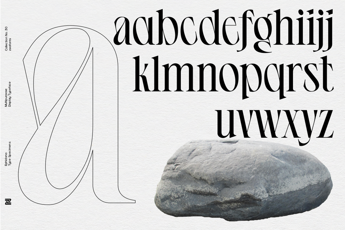 Ephidona, a Serif Font by Bagerich Type Foundry (Photo 11 of 16)
