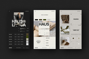 HAUS Brand Sheets