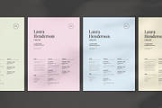 Laura | CV / resume template, a Resume Template by CV house (Thumbnail 4 of 10)