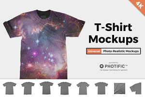 T-Shirt - Apparel Mockups