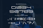 Jouta | Modern Futuristic Font, a Sans Serif Font by Artiveko (Thumbnail 4 of 4)