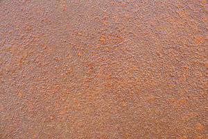 Detail of rusty metal door with rough but uniform, a Photo by Davizro's Market
