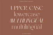 Kindred - Elegant and chic font, a Sans Serif Font by Studio Aurora (Thumbnail 8 of 11)