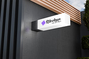 Light Box Sign Mockup, an Advertising Mockup by Artlogs (Thumbnail 2 of 3)