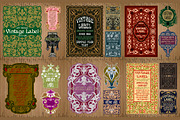 Label Art Nouveau - mega set, a Decorative Illustration by Stanislav Kharchevskyi (Thumbnail 6 of 12)