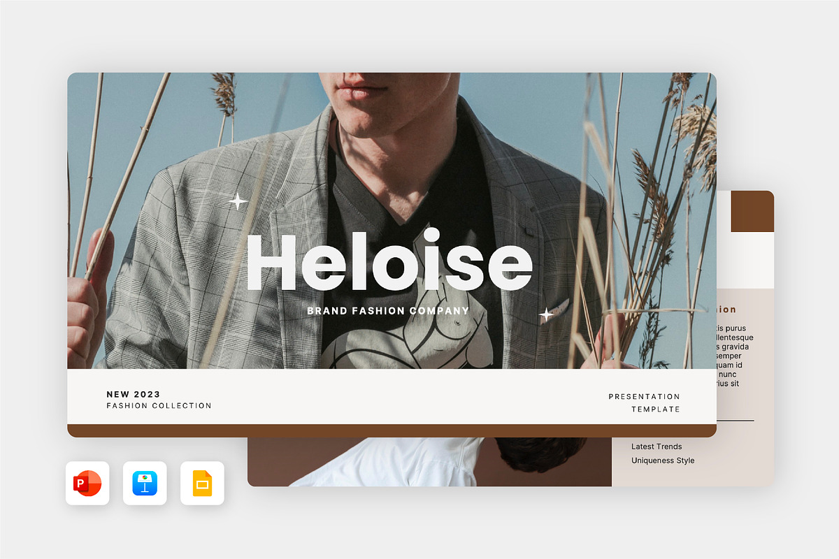 Heloise Fashion Keynote Presentation, a Presentation Template by Kren Studio (Photo 7 of 10)