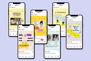 Pink Retro Coaching Insta Template, a Social Media Template by Guavamelo Studio (Thumbnail 5 of 15)