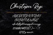 Christoper Regi, a Handwritten Font by HaKi Studio (Thumbnail 5 of 5)