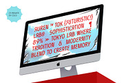 CS Renate – Trippy Font, a Sans Serif Font by Craft Supply Co. (Thumbnail 5 of 8)