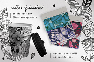 Fineliner Florals Graphic Collection