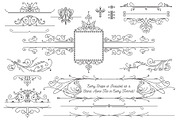 Vector Vintage Hand Drawn Frames, a Decorative Illustration by Pingebat (Thumbnail 2 of 2)